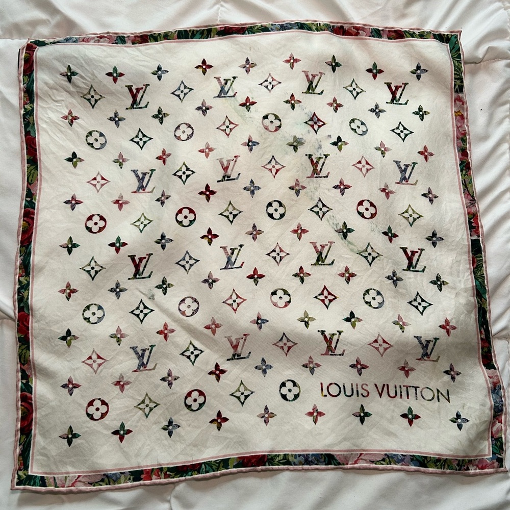 Louis Vuitton Multicolor Monogram Scarf
